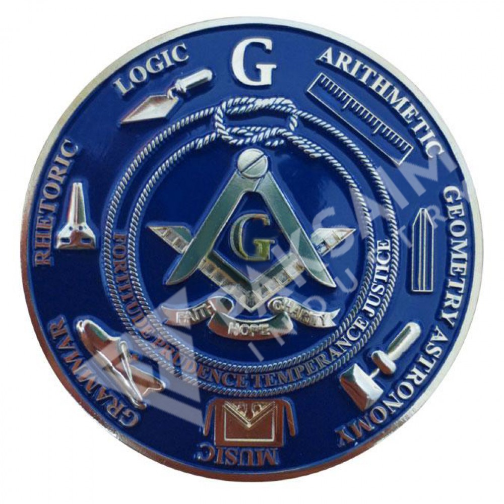 Masonic Metal Badge